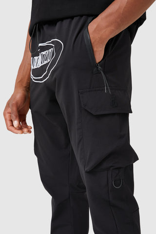 ORBIT STORM CARGO PANT - BLACK