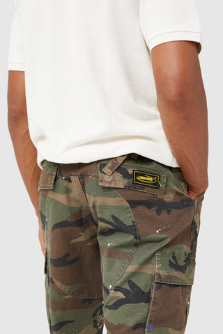 GENERAL CARGO FLARE PANT - CAMO