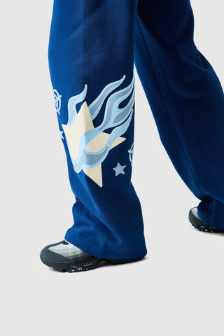 Womens Shoot For The Stars Tracksuit - Ocean Navy
