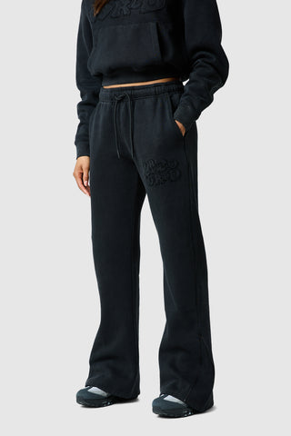 Womens Lrzo Wrld Applique Tracksuit - Black