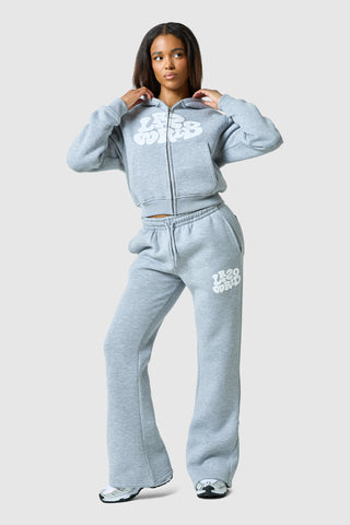 Womens Luna Hood - Grey Marl