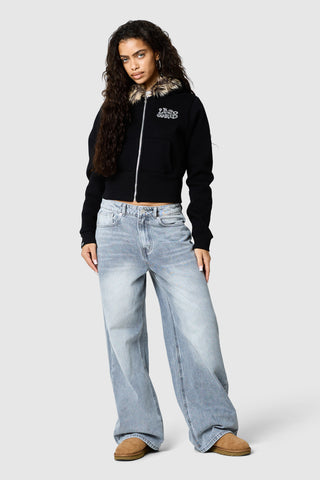 Womens Yasmin Hood - Black