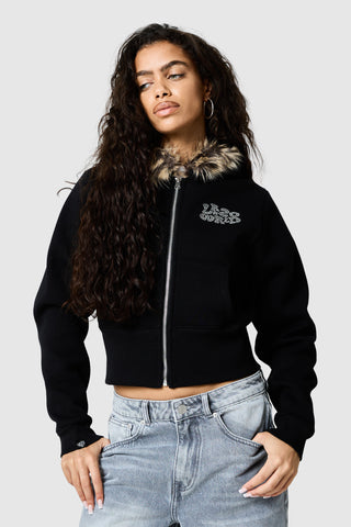 Womens Yasmin Hood - Black