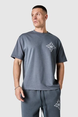 Camo Icon Tee - Graphite Grey
