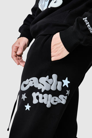 Cash Rules Tracksuit - Black