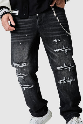 Dillon Relaxed Jean - Washed Black