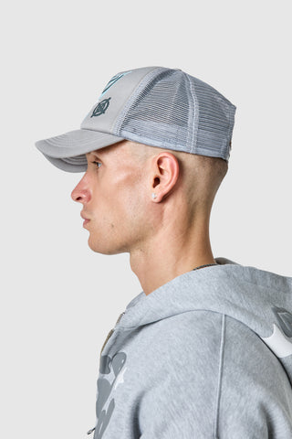 Target Trucker Cap - Moon Grey