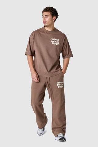Shoot For The Stars Jogger - Earthy Brown