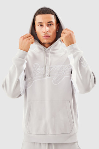 SWISH HOOD - GREY/WHITE