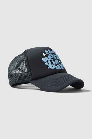 World Is Yours Trucker Cap - Black