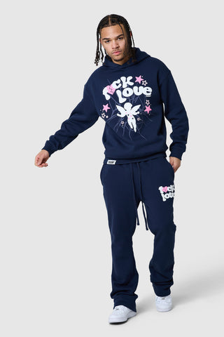 Fxck Love Tracksuit - Navy Night