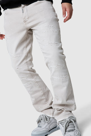 Oasis B Jean - Cream Grey