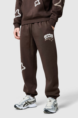Dream Acdmy Zip Hood Tracksuit- Rich Brown