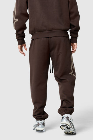 Dream Acdmy Zip Hood Tracksuit- Rich Brown