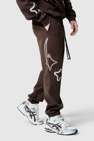 Dream Acdmy Zip Hood Tracksuit- Rich Brown