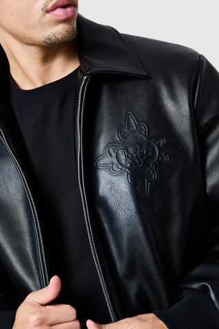 Icon Pu Jacket - Black