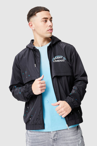 St Lorenzo Painter Windbreaker - Black