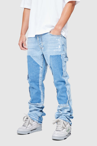 Carp Flare Jean - Light Blue