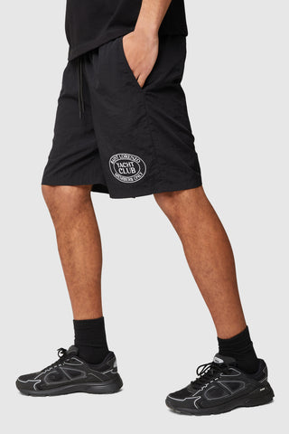 LORENZO YACHT CLUB SHORT - BLACK