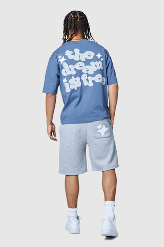 Dream Is Free 2.0 Star Twinset - Petrol Blue/Grey