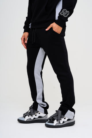 SWISH TRACKSUIT - BLACK/GREY