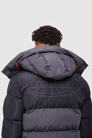 PLANET JACKET - BLACK/GREY